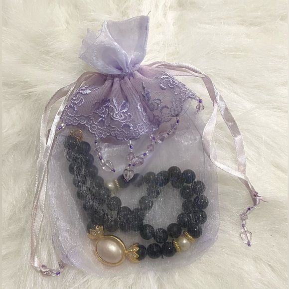 Avon Black Bead Faux Pearl Bead Necklace Vintage Classic Preppy Retro Elegant - Picture 4 of 8